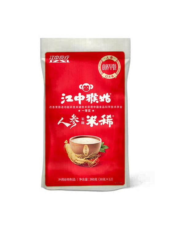 江(jiang)中猴菇 人(rén)參米糊 米(mǐ)稀